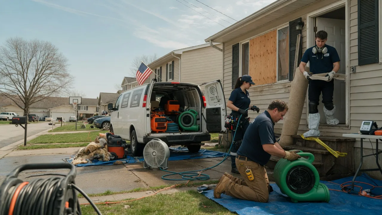 Water Damage Restoration in Hodges, AL near me